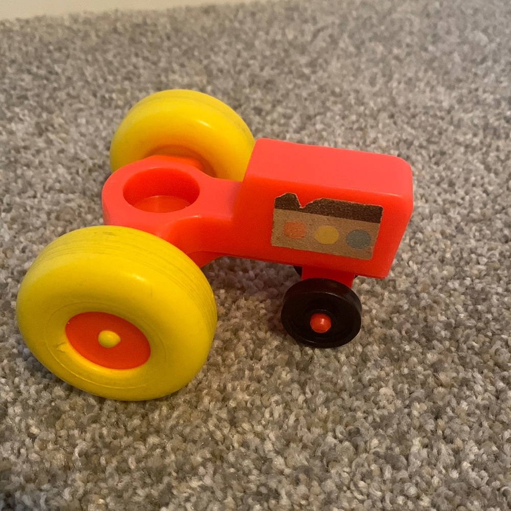 Vintage fisher price tractor